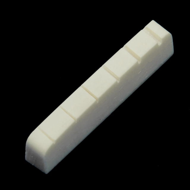 5x Guitar Bones Bridge Saddle Nut Replacement para accesorios de guitarra eléctrica LP, Hugo Tuerca de hueso de guitarra eléctrica