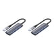 thumbnail image 4 of Methold 4 en 1 USB Hub USB2.0 USB3.0 Universal Splitter Dock Adaptador de viaje de aleación de aluminio Estación de acoplamiento para Tablet Type1 NO1, 4 of 6