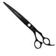 thumbnail image 1 of MPPGeib Black Pearl Pro Straight or Curved Dog Grooming Shears Titanium Coat (7.5" - Curved), 1 of 1