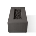 thumbnail image 3 of Real Flame Estes 60" Rectangle Propane Fire Pit With Hidden Tank in Carbon by Jensen Co., 3 of 8