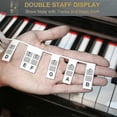 thumbnail image 3 of Removable Piano Keyboard Note Labels Reusable Silicone 88 Keys Piano Notes Guide Stickers, 3 of 5