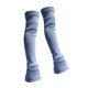 thumbnail image 4 of Calcetines sin pie para cubrir las botas de patinaje artístico. Calcetines para patinar sobre hielo. Calentadores de piernas para espectáculos y práct Azul, 4 of 8