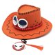 thumbnail image 1 of Gorra de sol Hat Fire Fist Ace para cosplay de anime para adultos y niños, 1 of 5