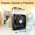 thumbnail image 4 of Mini Enfriador de Aire CM-TOP Climatizador Humidificador Ventilador negro, 4 of 9