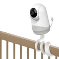 thumbnail image 1 of HelloBaby Soporte para monitor de bebé, soporte universal para monitor HB40/HB65/HB6250/HB6339/HB6351/HB6550 y más cámaras de monitor, montaje giratorio sin herramientas ni daños en la pared en interi, 1 of 5