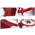 thumbnail image 3 of Indoor Outdoor Hanging Basketball Wall Basketball Rim Mounted Goal Hoop Rim Net Sports Netting, 3 of 6