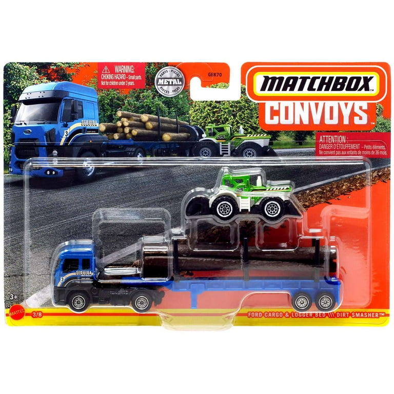 Matchbox ford sale cargo skip truck