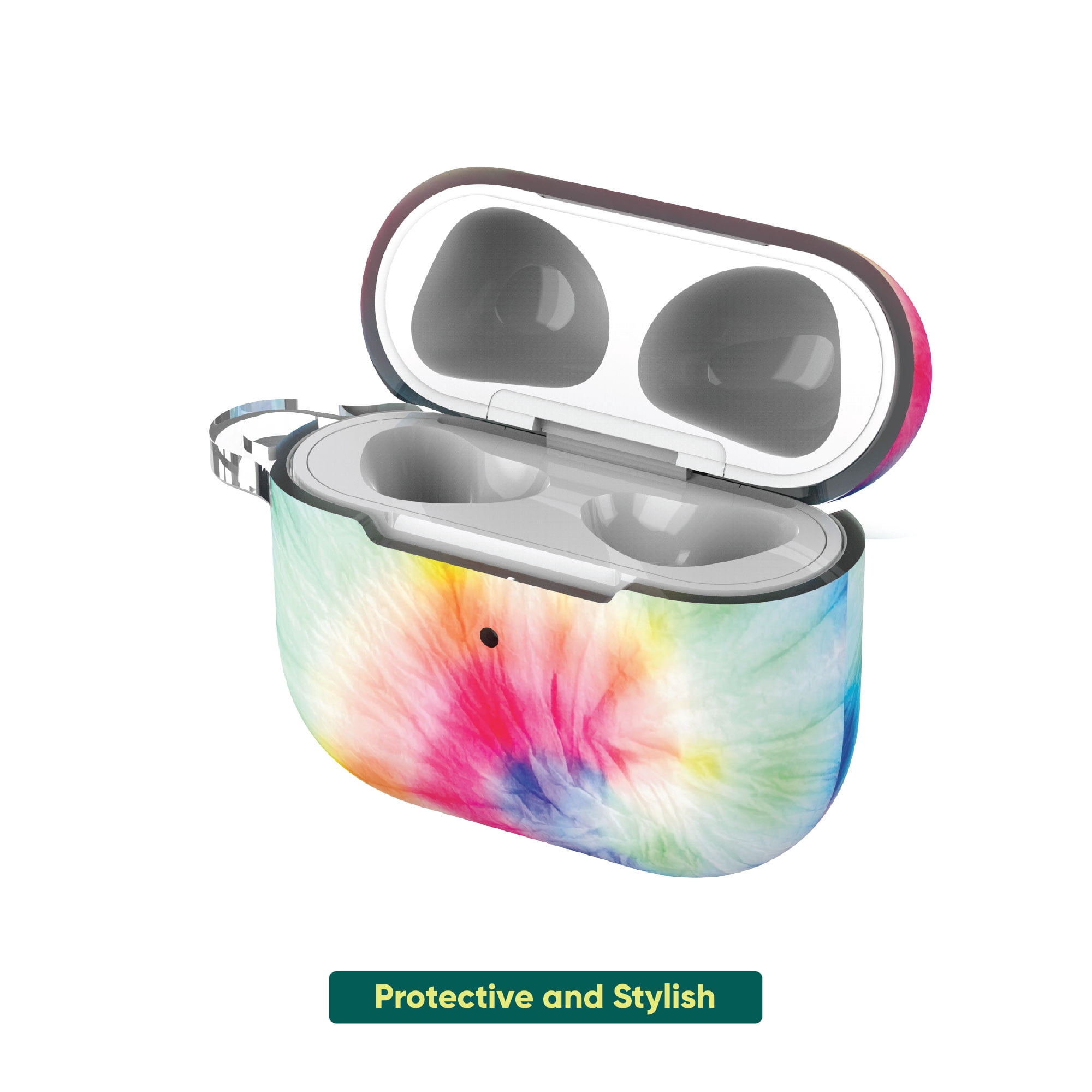 onn. Charging Case Cover for Apple AirPods (3rd generation) - Tie Dye