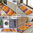 thumbnail image 6 of Colorful Tie Dye Pattern Kitchen Rug Mat,Kitchen Runner Rugs Non Skid Washable,Decorative Kitchen Floor Mats for Kitchen,Sink,Laundry,17"x47.2", 6 of 7
