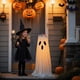 thumbnail image 5 of Dulcero de Fantasma Iluminado para Halloween | Adorables Dulces de Fantasma Iluminados para Halloween | Capacidad de 3 Litros para Pedir Dulces y Fiestas., 5 of 6