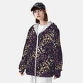thumbnail image 3 of Daiia Dice UPF 50+ Sun Protection Hoodie Jacket Lightweight Long Sleeve Sun Shirt for Women Men with Pocket Hiking Outdoor-XX-Large, 3 of 7