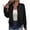 Black, variant on VISALY Zip Up Jackets Cropped Tops Trendy Jacket Lightweight Casual Long Sleeve Outerwear Fall Fashion Loose Coat with Pockets Trendy No Hoodies Fashion Sweatshirts Lightweight Hoodie Black L