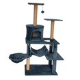 thumbnail image 4 of MERIGLARE Cat Tree Cat Furniture Exercise Multi Layer Activity Center Furniture Condo dark gray, 4 of 9