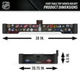 NHL Fury 36" Table Top Air Hockey Game with LED Scoring and Pucks