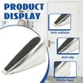 thumbnail image 3 of TALENO Door Stoppers for Bottom of Door,Spring Heightening Design Door Stoppers Heavy Duty,Reduce Accidental Collisions Door Stop,silver2, 3 of 7