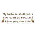 thumbnail image 3 of CafePress - Tortie In Charge Dark T Shirt - Men's Classic Cotton T-Shirts, 3 of 3