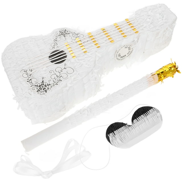 MOVTOTOP Violin Shape Pinata Creative Design Candy Container For Various Occasions 17.0X9.0X1.0In 1 Set