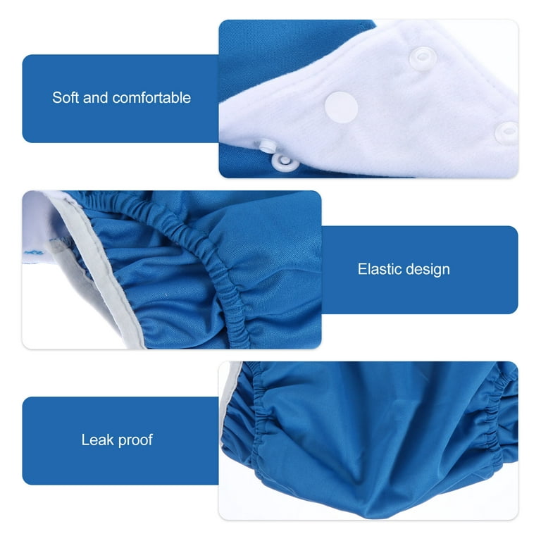 Diapers Adult Diaper Reusable Cloth Incontinence Pants Underwear Swim  Washable Adults Free Disposable Leak Postpartum
