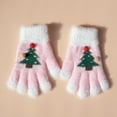 thumbnail image 6 of Hellosay Womens Gloves for Cold Weather Thermal Warm Christmas Gifts Pink, 6 of 7