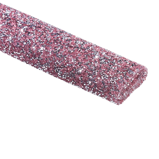 Nail Art Table Cover with Diamond Manicure Table Mat Nail Art Making Supplies (Red)