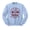 Light Blue, variant on North Pole Brewing Co Sweatshirt Unisex Large White