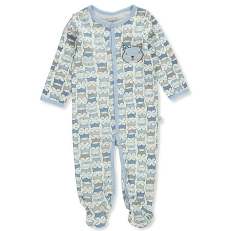 

Duck Duck Goose Baby Boys Fox Footed Coveralls - blue/multi 3 - 6 months (Newborn)