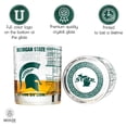 thumbnail image 3 of Set de vasos para whisky Greenline Goods Michigan State Univ, 3 of 6