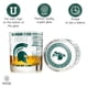 thumbnail image 3 of Set de vasos para whisky Greenline Goods Michigan State Univ, 3 of 6
