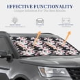 thumbnail image 4 of Haiem Orchids Flowers Car Windshield Sun Shade (2 Pieces) Foldable Windshield Sun Shade Car Accessories for Truck SUV Pickup-Large, 4 of 7