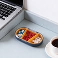 thumbnail image 4 of Mini Weekly Pill Organizer Box with Removable Compartments | Airtight Moistureproof Travel Storage Container | Portable Small Accessory Case for Vitamins, Jewelry, or Pills | Home, Office, And, 4 of 6