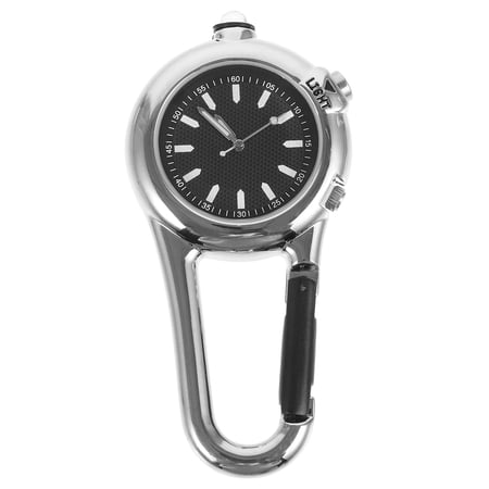 Raindrops Pocket Watch Climbing Metal Watch Carabiner Watch Outdoor Pocket Watch