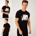 thumbnail image 5 of Biggdesign Faces Outfit Crew Neck T-shirt-Large Size, 5 of 7