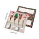 thumbnail image 3 of Juego de Cucharas Navideñas con Un Lindo Muñeco de Nieve. Incluye Cuchara, Tenedor y Cuchara de Postre Navideña. Cubiertos de Regalo., 3 of 6