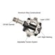 thumbnail image 3 of Advancent Pedal de bicicleta de carretera, abrazadera de bicicleta, Clips de Pedal de autobloqueo, bloqueo Compatible, accesorios ultraligeros Ciclismo, 3 of 6