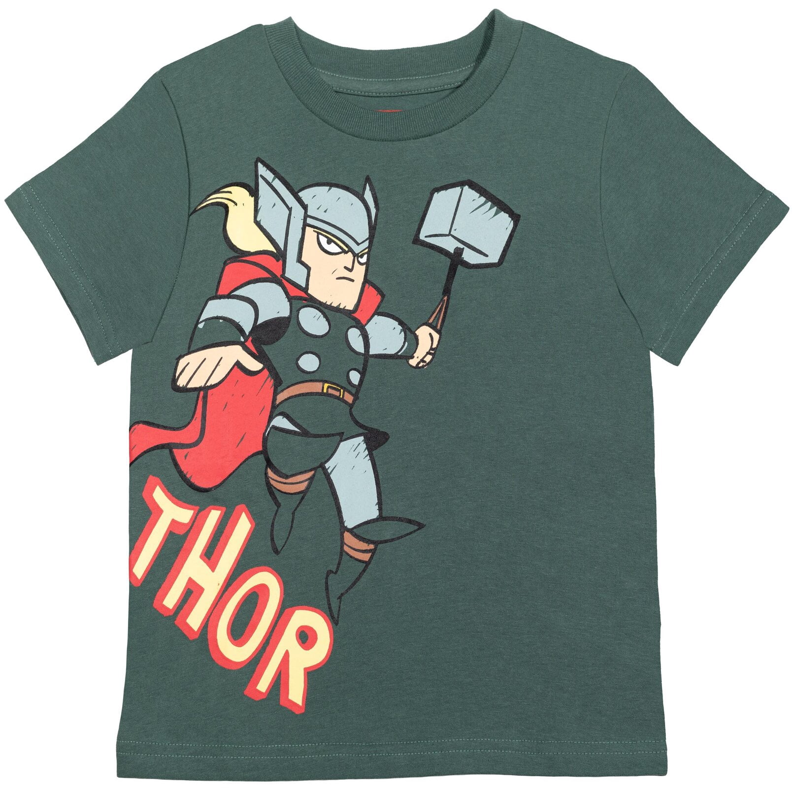 Marvel Iron Man Thor Groot Big Boys 4 Pack T-Shirts Toddler to Big Kid