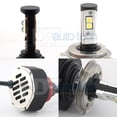thumbnail image 6 of H4/9003 100 Watts CREE Headlight Conversion Kit High/Low Beam Combo Light Bulbs 6000K White 3 Year Warranty, 6 of 9