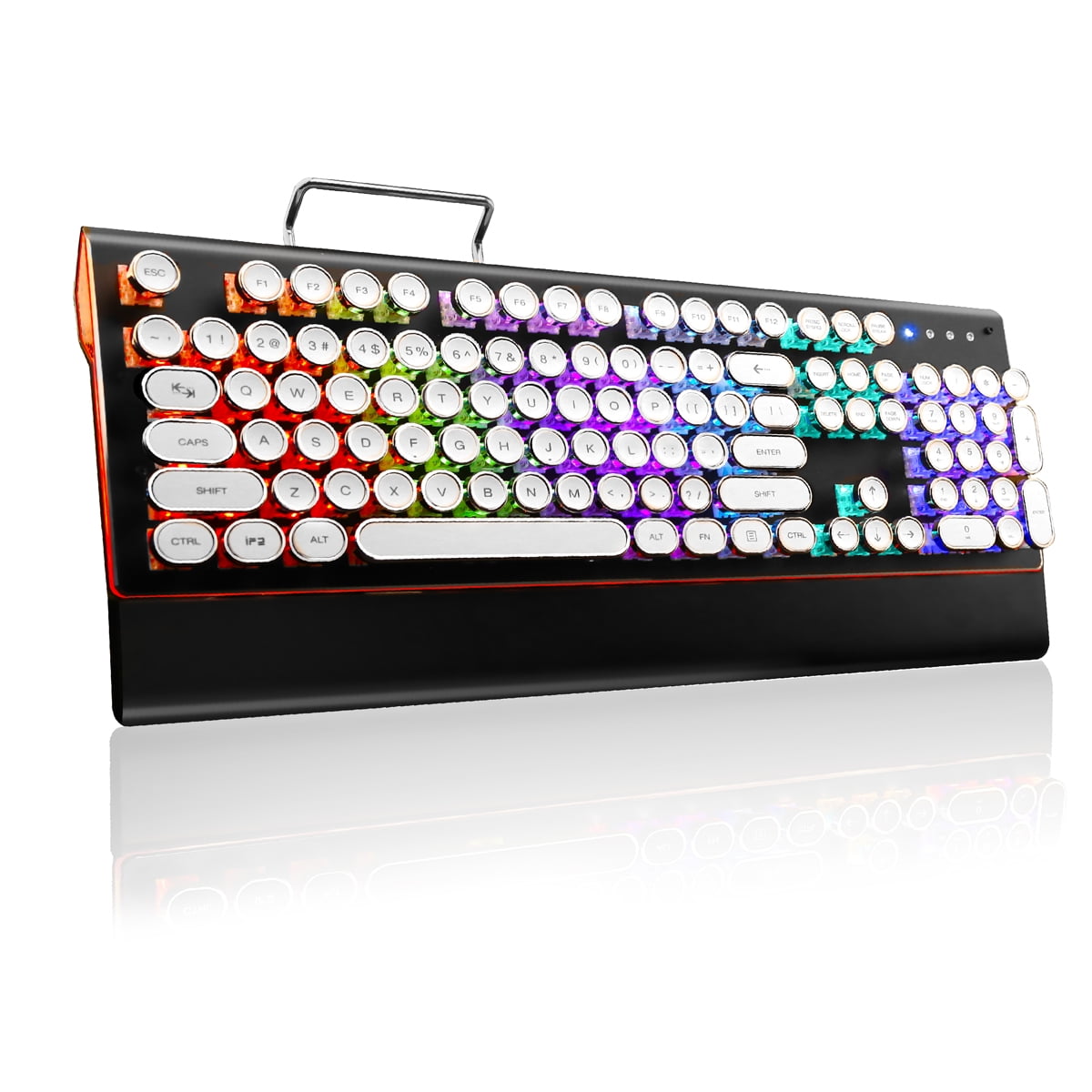 Steampunk Gaming Mechanical Keyboard Backlight Mechanical Switch