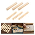 thumbnail image 3 of Domino Racks Rectangular 6Pcs 6.7x0.9x0.7in Wood Early Childhood Education Aid, 3 of 8