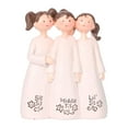 thumbnail image 2 of Friendship Angel Statue,Hand-Painted Resin Figurine with Floral Bouquet,Heartwarming Gift for Sisters Colleagues and Best Friends,Home Decor Keepsake, 2 of 5
