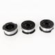 thumbnail image 4 of Juego de 3 carretes de repuesto para desbrozadoras, cabezal de corte de hilo de nailon y cuerdas de siega compatibles con Black Decker AF-100-3ZP (plateado)., 4 of 6