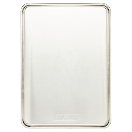NORDIC WARE NATURALS 18″ X 13″ ALUMINUM HALF SHEET, RECTANGULAR COOKIE & BAKING SHEET PAN