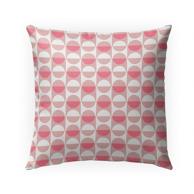 Mod Squad Pink Outdoor Pillow by Kavka Designs