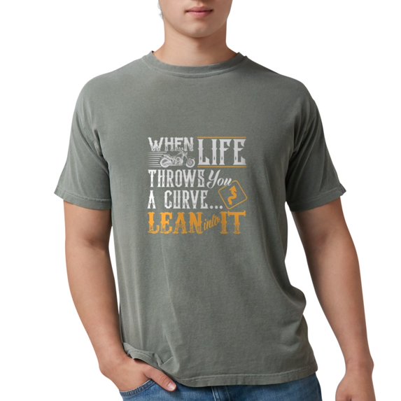CafePress - Lean Into I T-Shirt - Mens Comfort Colors? Shirt