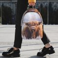 thumbnail image 2 of Easygdp Cow Mochila Ligera de 15 Pulgadas para Estudiantes, Mochila Cómoda para la Escuela y Viajes, Correas Ajustables, 2 of 6