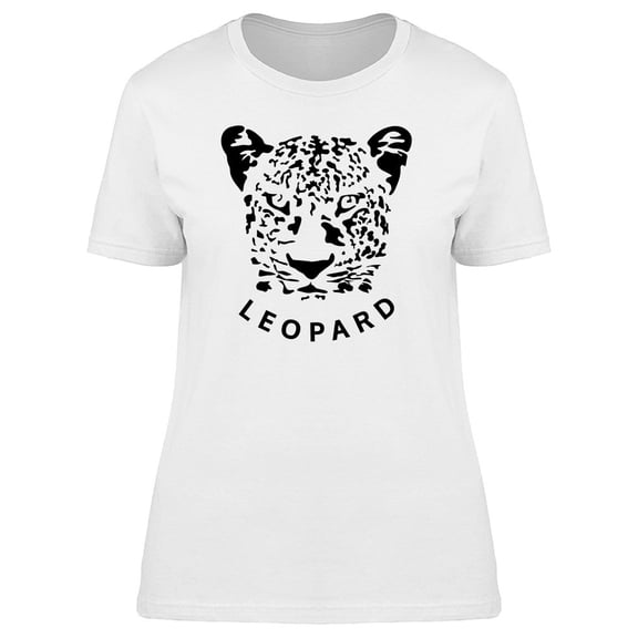 Lovely Tribal Leopard Face Tee Men's -Image by Shutterstock