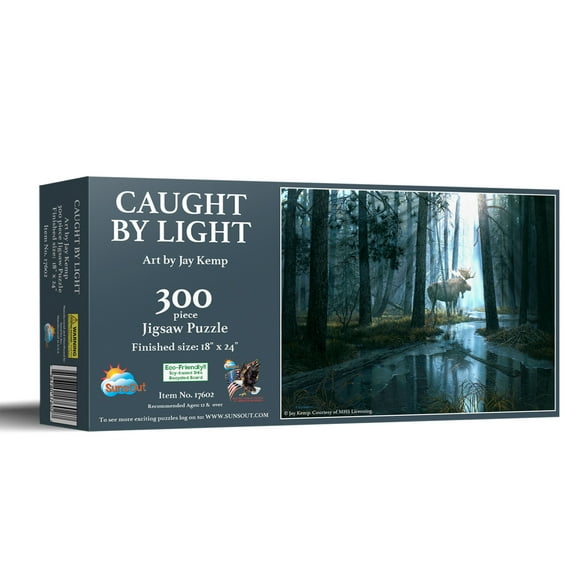 SUNSOUT INC - Caught by Light - 300 pc Jigsaw Puzzle by Artist: Jay Kemp - MPN # 17602