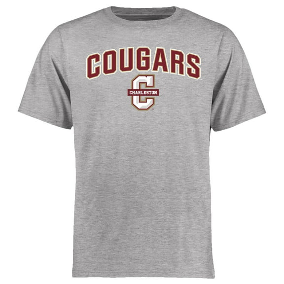 Men's Ash Charleston Cougars Proud Mascot T-Shirt