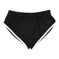 thumbnail image 3 of Women's Briefs Lane Dress 18 Active Wear Thongs No Show Concealers Womens Underwear Briefs Womens Bikini High Cut Underwear Undies Size 9 Lingerie for Women Satin Panties for Women Boy Short Black 2XL, 3 of 3