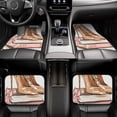 thumbnail image 6 of Cauagu Stylish High Heels On Books Pattern Car Floor Mat Set of 4,Car Carpet Mats Car Mats with Anti-Slip Backing & Driver Heel Pad Universal Fit for Cars/Trucks/SUV/Vans, 6 of 6