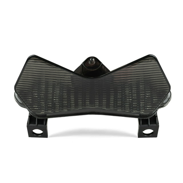 Krator Fumée Conduit Feu Arrière Intégré avec Clignotants Compatibles avec 2003-2004 Kawasaki Ninja ZX-6R 636